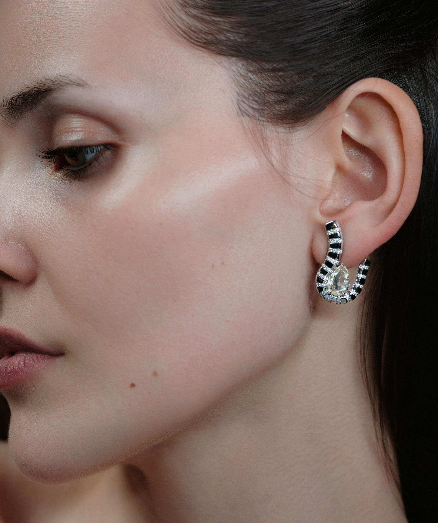 Diamond Hexa Earrings