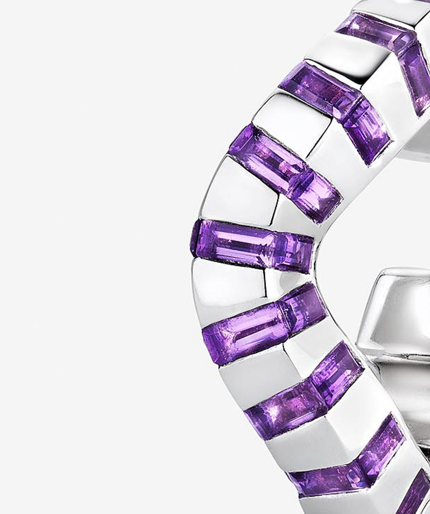 Nemes Amethyst Cuff