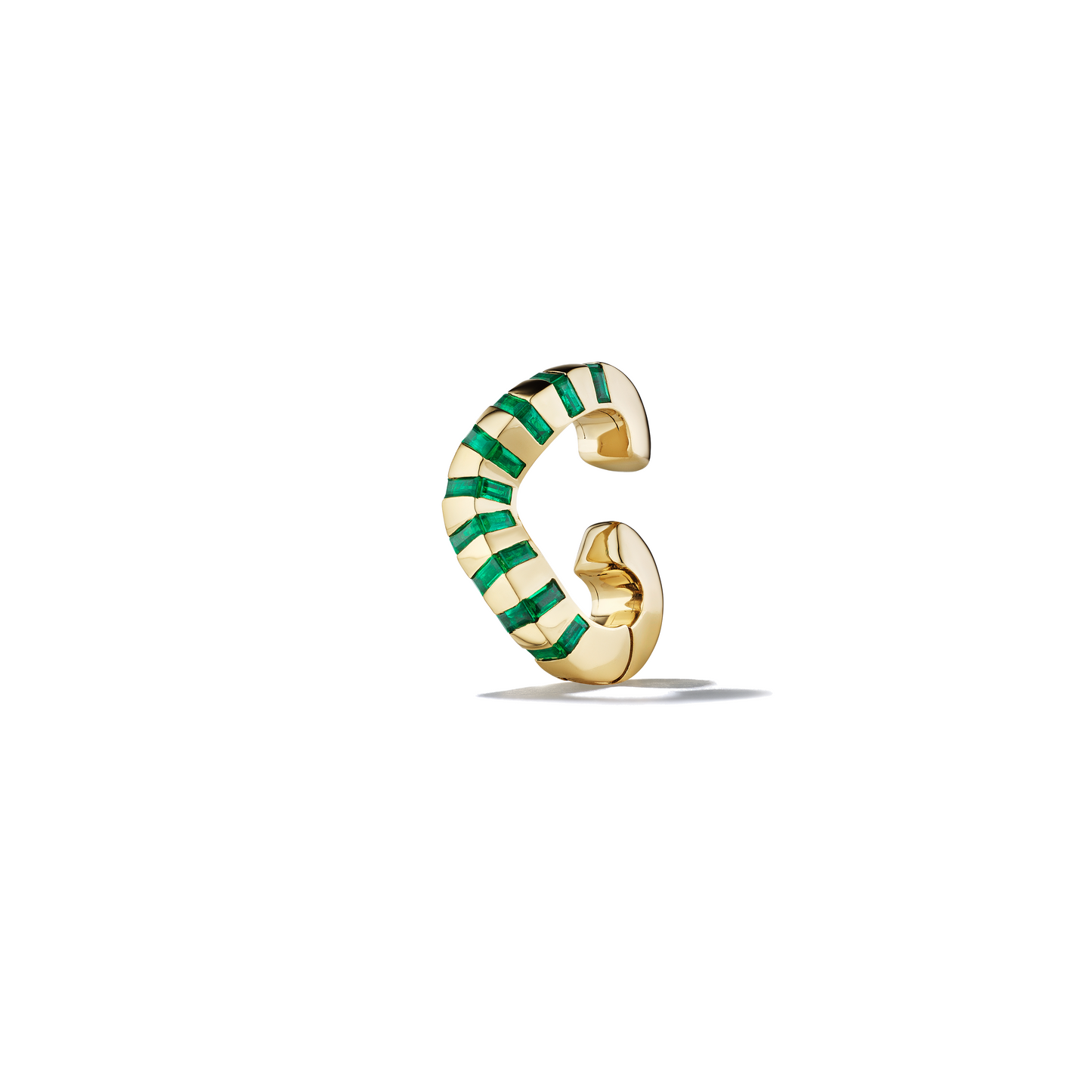 The Nemes Ear Cuff - Emerald